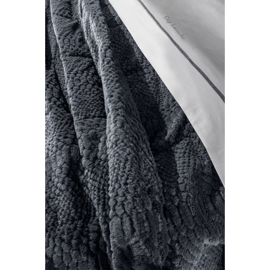 Σετ Κουβέρτα Υπέρδιπλη 220X240 - Crusty Carbon  