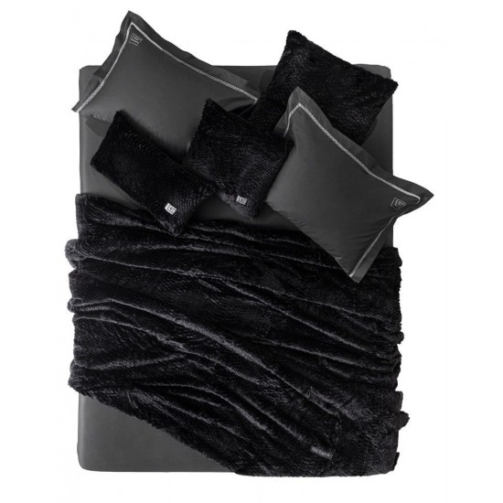 Σετ Κουβέρτα Υπέρδιπλη 220X240 - Crusty Black 