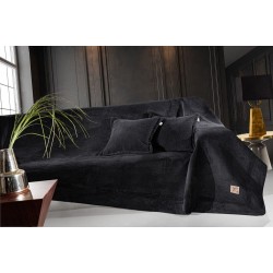 Ριχτάρι Τριθέσιο 170X300 - Rubicon Black 