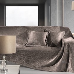 Σετ Ριχτάρι Πολυθρόνας 170X150 + Μαξιλαροθήκη - Avon Choco