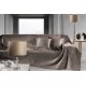 Σετ Ριχτάρι Τριθέσιο 170X300 + Μαξιλαροθήκη - Avon Choco