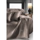Σετ Ριχτάρι Τριθέσιο 170X300 + Μαξιλαροθήκη - Avon Choco