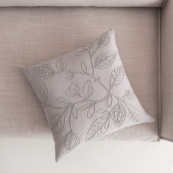 Μαξιλαροθήκη 43x43cm GOFIS HOME Pale Water Grey 381/ 34