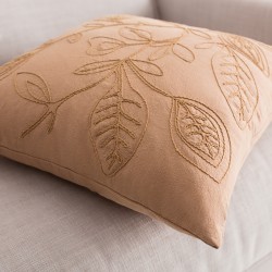 Μαξιλαροθήκη 43x43cm GOFIS HOME Indigo Jute 381/ 36