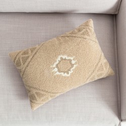 Μαξιλαροθήκη 30x45 GOFIS HOME Tabitha Μπεζ 487/ 06