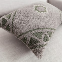 Μαξιλαροθήκη 30x45 GOFIS HOME Tabitha Γκρι 487/ 15