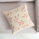 Μαξιλαροθήκη 43x43cm GOFIS HOME Herbal Εκρού/Σομόν 705/ 31