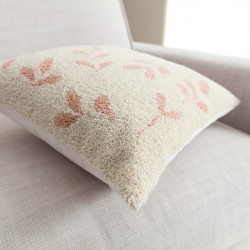 Μαξιλαροθήκη 43x43cm GOFIS HOME Herbal Εκρού/Σομόν 705/ 31