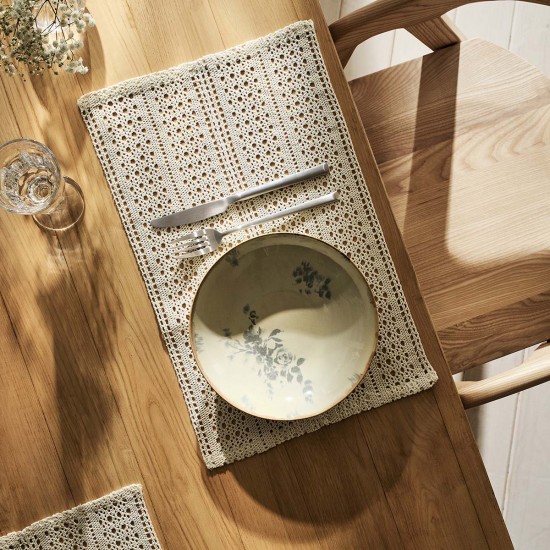 Σουπλά 32x50cm GOFIS HOME  Layla Cloud Cream 047 Σουπλά 32x50cm GOFIS HOME  Layla Cloud Cream 047