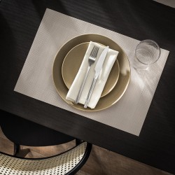 Σετ 4τεμ Σουπλά με 4τεμ πετσέτες 30x45cm GOFIS HOME Waverly Shell Beige 132/ 06