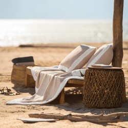 Πετσέτα θαλάσσης 90x170cm GOFIS HOME   Sand / Vanilla 519/ 06