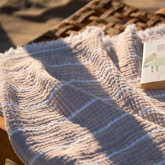 Πετσέτα θαλάσσης 80x160cm GOFIS HOME   Sand 570/ 21