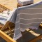 Πετσέτα θαλάσσης 80x160cm GOFIS HOME   Water Grey 570/ 34