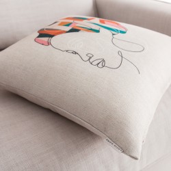 Μαξιλαροθήκη 43x43cm GOFIS HOME Monifa 056