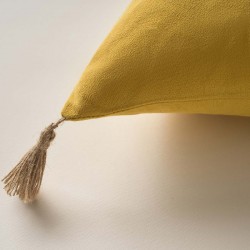 Μαξιλαροθήκη 43x43cm GOFIS HOME  Ember Mustard 208