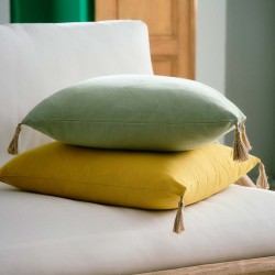 Μαξιλαροθήκη 43x43cm GOFIS HOME  Ember Jade Green 208