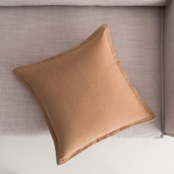 Μαξιλαροθήκη 43x43cm GOFIS HOME Light veil Jute/Vanilla 309/ 36