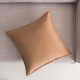 Μαξιλαροθήκη 43x43cm GOFIS HOME Light veil Jute/Vanilla 309/ 36