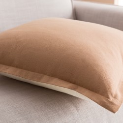 Μαξιλαροθήκη 43x43cm GOFIS HOME Light veil Jute/Vanilla 309/ 36