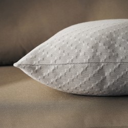 Μαξιλαροθήκη 50x50cm GOFIS HOME  Ori Rock Grey 401/15