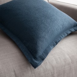 Μαξιλαροθήκη 43x43cm GOFIS HOME Isolde Jean Blue 460