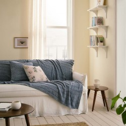 Διακοσμητικό Ριχτάρι 135x170cm GOFIS HOME  Cerelia Marine Blue 380/01