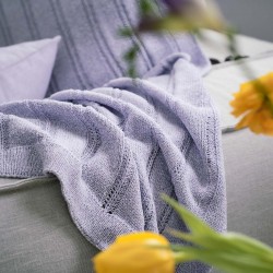 Διακοσμητικό Ριχτάρι 135x170cm GOFIS HOME  Cerelia Lilac 380/19