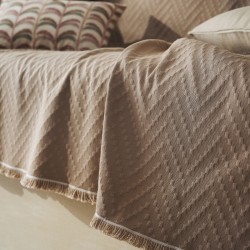 Ριχτάρι Πολυθρόνας 180x180cm GOFIS HOME  Ori Hemp Beige 401/21