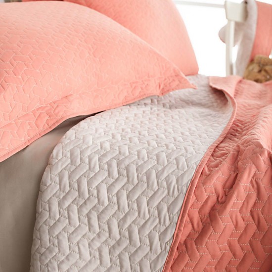 Σετ Κουβρλι 220x240cm με μαξιλαροθήκες Coral 740 Σετ Κουβρλι 220x240cm με μαξιλαροθήκες Coral 740