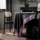 Τραπεζομάντηλο 165x165cm GOFIS HOME Cersei Carbon Black 453/ 14 Τραπεζομάντηλο 165x165cm GOFIS HOME Cersei Carbon Black 453/ 14