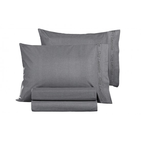 Σεντόνι Μεμονωμένο Μονό 170X270 - Color Plus Anthracite