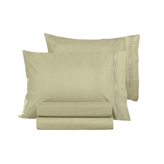 Σεντόνι Μεμονωμένο Διπλό 200X265 - Color Plus Olive