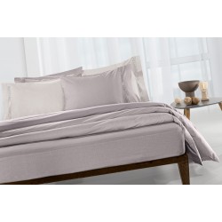 Σεντόνι Μεμονωμένο Ημίδιπλο με Λάστιχο 120X200+32 - Color Plus Melanze