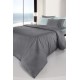 Σεντόνι Ημίδιπλο Με Λάστιχο 120x200+32 - Color Plus Anthracite