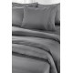 Σεντόνι Ημίδιπλο Με Λάστιχο 120x200+32 - Color Plus Anthracite