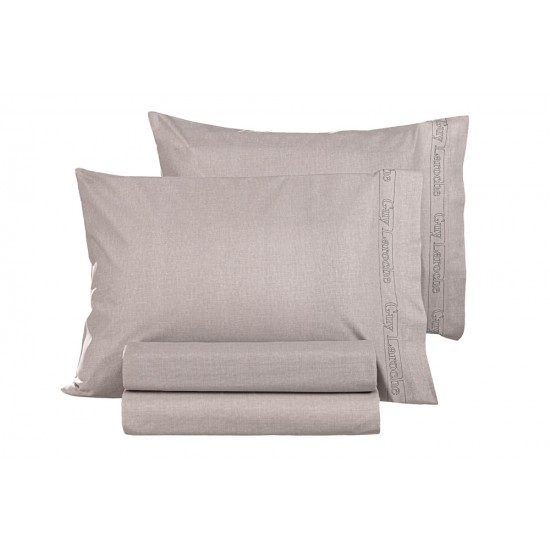 Σεντόνι Μεμονωμένο Υπέρδιπλο με Λάστιχο 160X200+32 - Color Plus Melanze