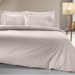 Σεντόνι με Λάστιχο Color Plus Perla 180x200+42