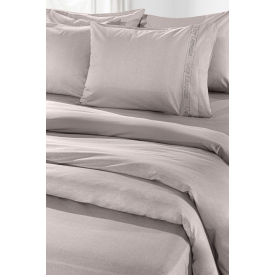 Σεντόνι  με Λάστιχο Color Plus Melanze 180x200+42