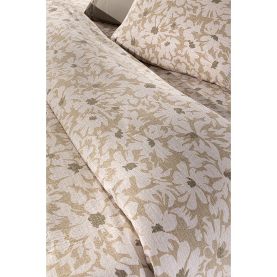 Σετ 3τμχ. Σεντόνια Martin Almond Flannel 170x265 Σετ 3τμχ. Σεντόνια Martin Almond Flannel 170x265