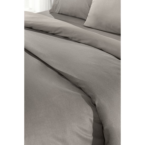 Σεντόνι με Λάστιχο Color Plus Dark Wenge 100x200+32