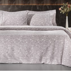 Σετ 3τμχ. Σεντόνια Elodie Melanze Flannel 170x265 Σετ 3τμχ. Σεντόνια Elodie Melanze Flannel 170x265