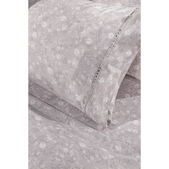 Σετ 3τμχ. Σεντόνια Elodie Melanze Flannel 170x265 Σετ 3τμχ. Σεντόνια Elodie Melanze Flannel 170x265