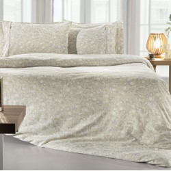 Σετ 3τμχ. Σεντόνια με Λάστιχο Elodie Natural Flannel 100x200+32 Σετ 3τμχ. Σεντόνια με Λάστιχο Elodie Natural Flannel 100x200+32