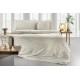 Σετ 3τμχ. Σεντόνια με Λάστιχο Elodie Natural Flannel 100x200+32
