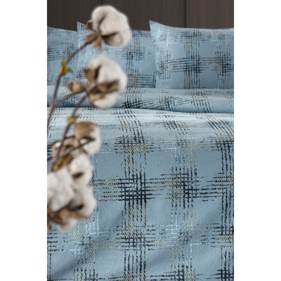 Σετ 4τμχ. Σεντόνια Mezzo Raf Flannel 270x265 Σετ 4τμχ. Σεντόνια Mezzo Raf Flannel 270x265