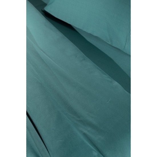 Σεντόνι με Λάστιχο Minimal Petrol 160x200+35