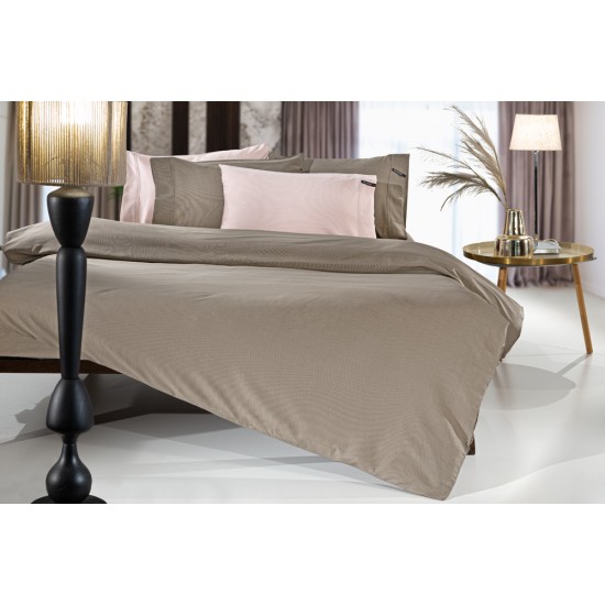 Σεντόνι με Λάστιχο Minimal Wenge 160x200+35