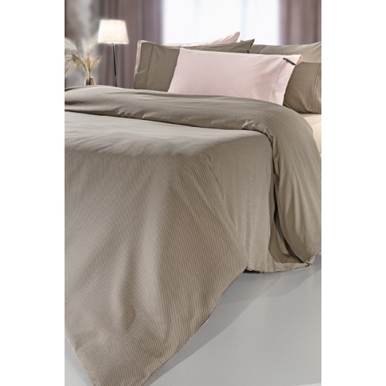 Σεντόνι με Λάστιχο Minimal Wenge 160x200+35