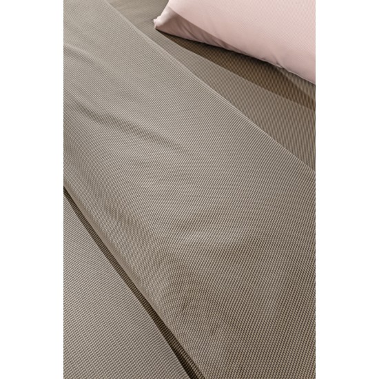 Σεντόνι με Λάστιχο Minimal Wenge 160x200+35