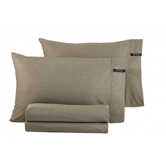 Σεντόνι με Λάστιχο Minimal Wenge 180x200+35